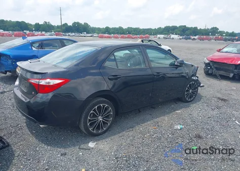 2016 Toyota Corolla S Plus из США, поврежденный, VIN 2T1BURHE1GC734468